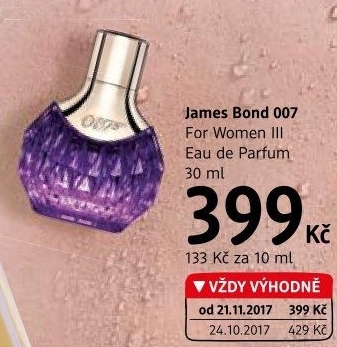 Parfémovaná voda dámská 007 James Bond