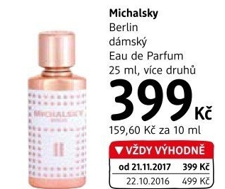 Parfémovaná voda dámská Michalsky Berlin