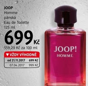Toaletní voda pánská Homme Joop!