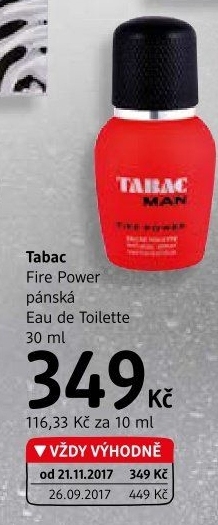 Toaletní voda pánská Fire Power Tabac