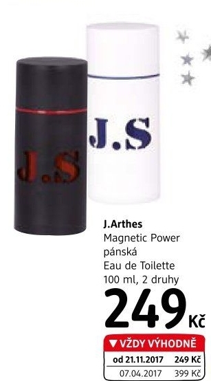 Toaletní voda pánská Magnetic Power Jeanne Arthes