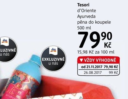 Pěna do koupele Tesori d'Oriente