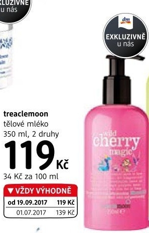 Tělové mléko Treaclemoon