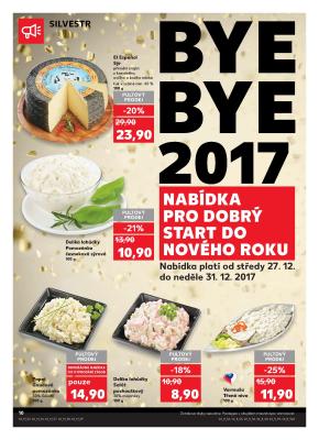 akční leták Kaufland 27.12.2017-31.12.2017