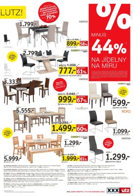 akční leták XXXLutz 20.12.2017-7.1.2018