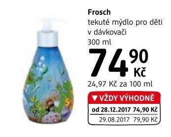 Tekuté mýdlo dětské Frosch