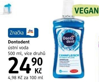 Ústní voda Dontodent