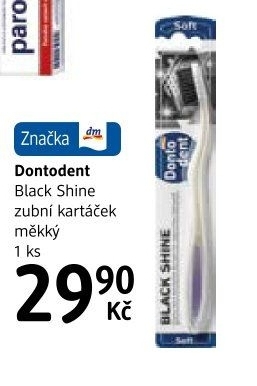 Kartáček na zuby Black Shine Dontodent