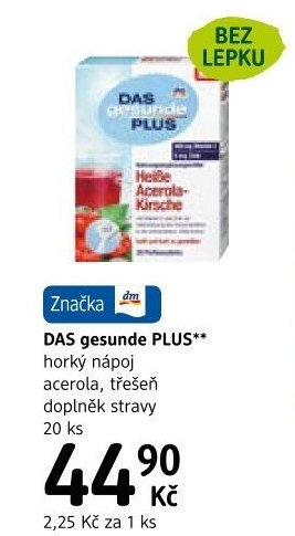 Nápoj horký Das gesunde Plus