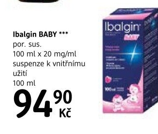Sirup pro děti Ibalgin Baby