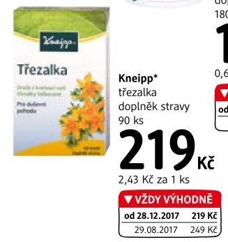Doplněk stravy Třezalka Kneipp