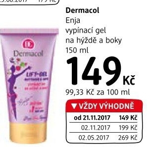 Vypínací gel na hýždě a boky Enja Lift-Gel Dermacol