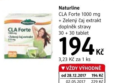 Doplněk stravy CLA Forte Naturline