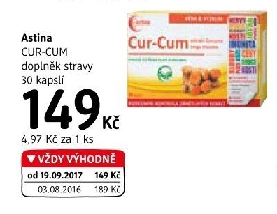 Doplněk stravy Cur - Cum Astina