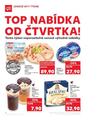 akční leták Kaufland 2.1.2018-10.1.2018