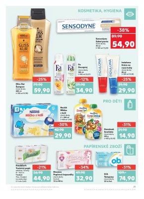 akční leták Kaufland 2.1.2018-10.1.2018