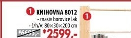 Knihovna 8012 lakovaná