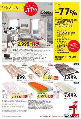 akční leták XXXLutz 2.1.2018-14.1.2018