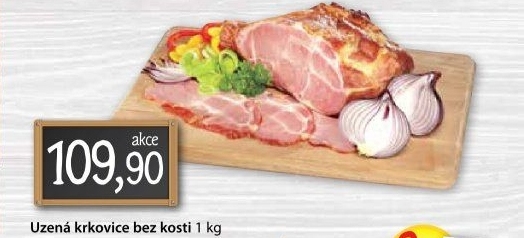 Uzená krkovice bez kosti