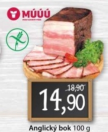 Anglický bok Maso uzeniny Písek