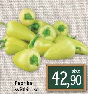 Paprika světlá