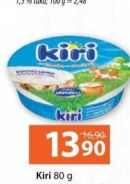 Sýr tavený roztíratelný Kiri
