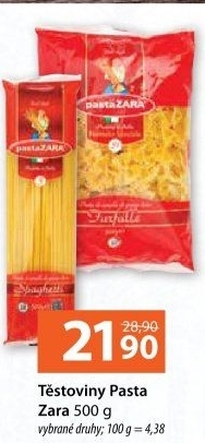 Těstoviny Pasta Zara