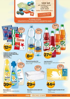 akční leták COOP 1.1.2018-14.1.2018