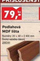 Lišta podlahová