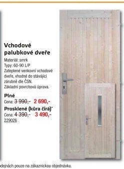 Vchodové dveře