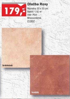 Dlažba Roxy Ceramika Gres