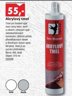 Akrylový tmel Den Braven