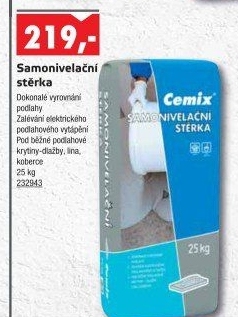 Samonivelační stěrka Cemix