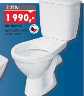 WC kombi s keramickou nádržkou Jika