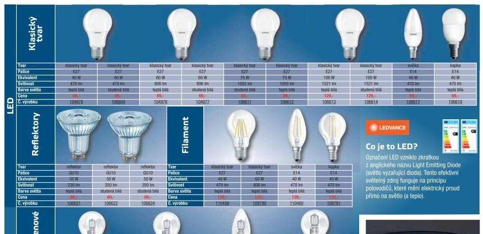 LED žárovka Osram