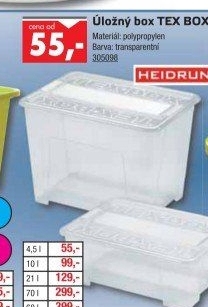 Box s víkem Heidrun