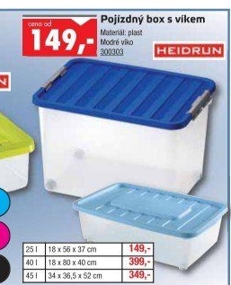 Úložný box s víkem