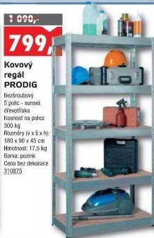 Kovový regál Metalkas