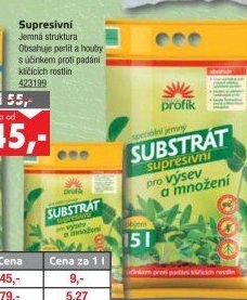 Supresivní substrát výsevní Forestina
