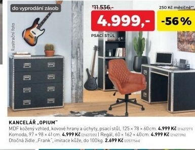Psací stůl OPIUM