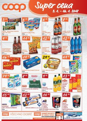 akční leták COOP 10.1.2018-16.1.2018