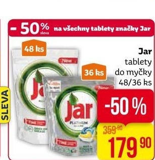 Kapsle do myčky Jar
