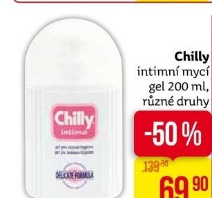 Intimní gel Intima Chilly