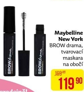 Řasenka na obočí Brow drama Maybelline