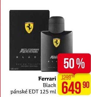 Toaletní voda pánská Black Ferrari