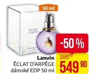 Parfémovaná voda dámská Eclat D'Arpege Lanvin