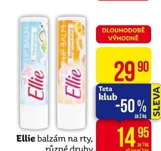 Balzám na rty Ellie