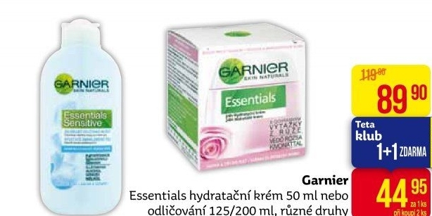 Odličovače Essentials Garnier