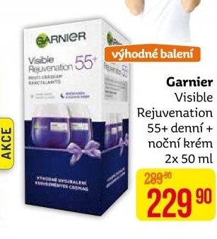 Balení krém denní a noční Visible Rejuvenation Garnier