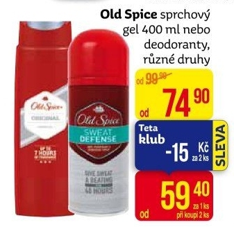 Sprchový gel pánský Old Spice